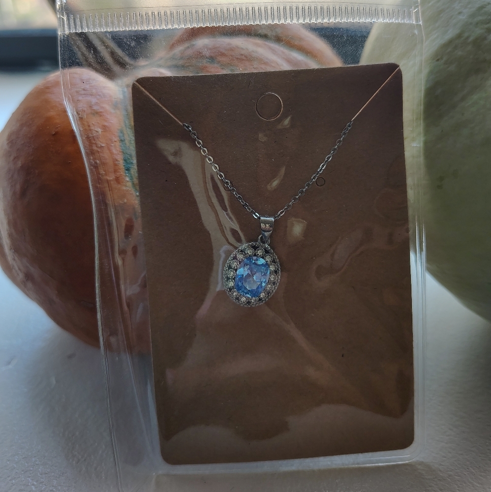 Glacier Blue Necklace
